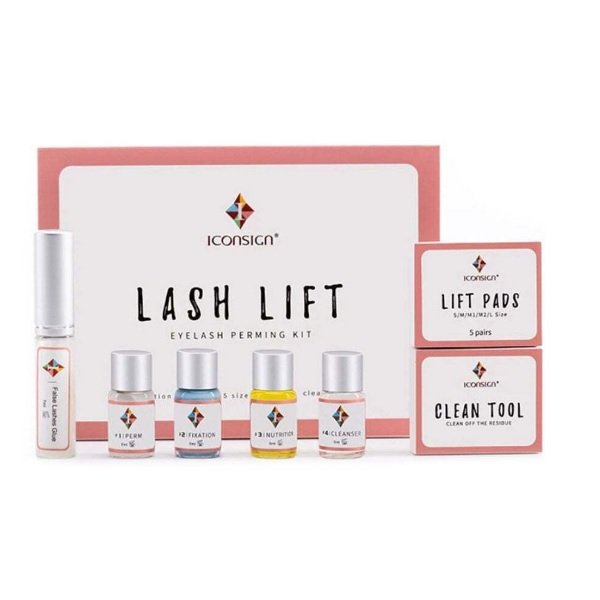 Lash Lift Kit ICONSIGN - Σετ ανόρθωσης και περιποίησης βλεφαρίδων για το σπίτι Κωδικός: 42051289