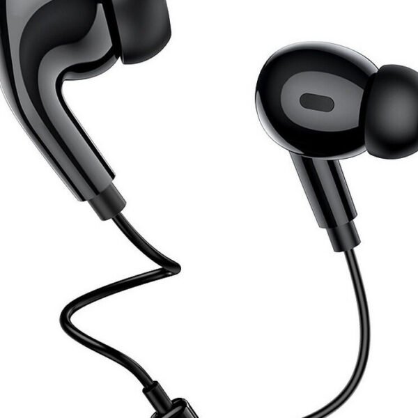 Hoco M83 In-ear Handsfree με Βύσμα USB-C Μαύρο