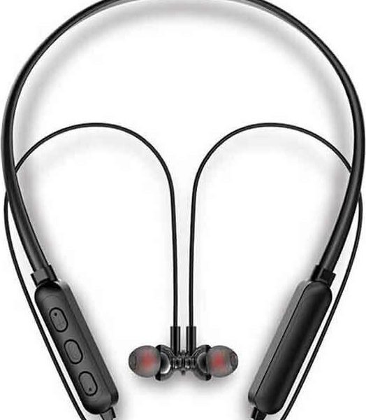 LO1 Ezra BW11 In-ear Bluetooth Handsfree Ακουστικά με Αντοχή στον Ιδρώτα Μαύρα