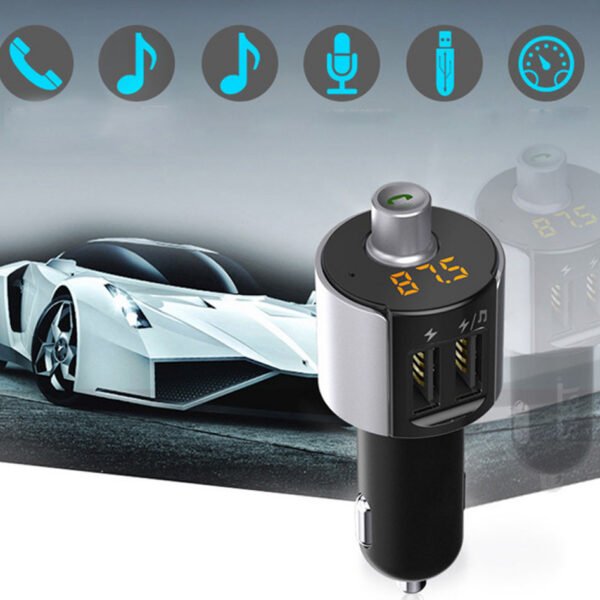 FM Transmitter Αυτοκινήτου Bluetooth Car Kit & MP3 Player με USB CM-C27