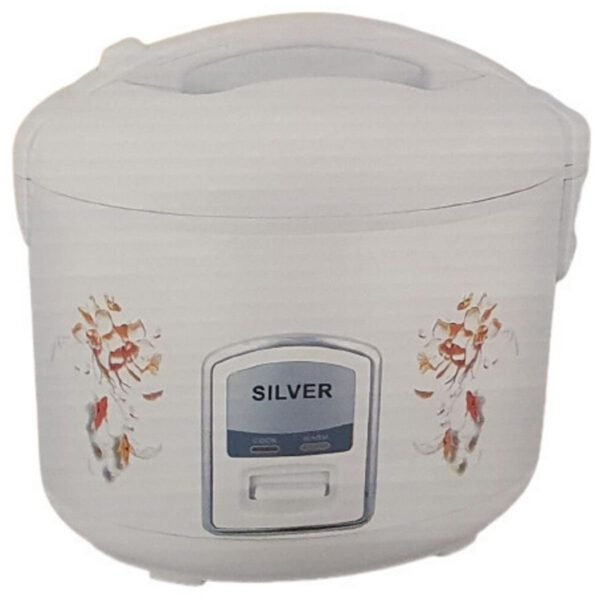 Silver Rice Cooker 900W με Χωρητικότητα 5lt
