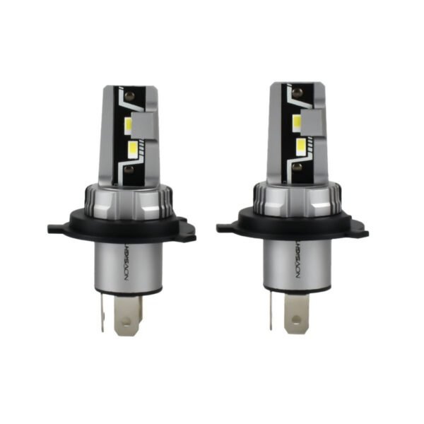 Σετ 1:1 Mini Λάμπες LED Λευκού Φωτισμού 6500K 2τμχ Novsight A500-N57-H4S