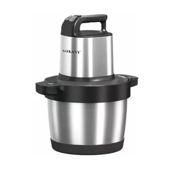 Πολυκόπτης multi 1500W με δοχείο 6.5lt Sokany SK-YM-7033 ασημί