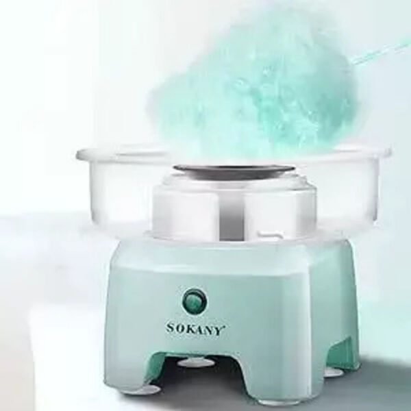 Sokany SK 520 Μηχανή για Μαλλί της Γριάς 29.8cm – Γαλάζιο