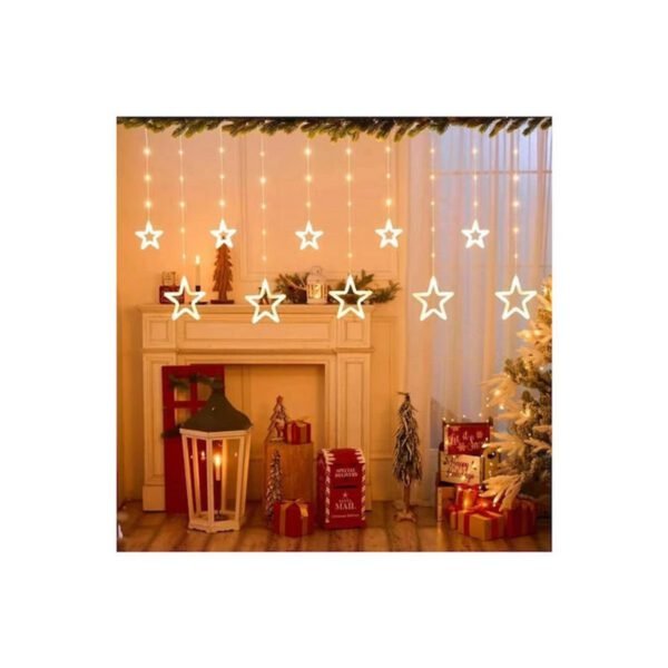 processed-fixedratio_20241114095342_120_10_asteria_styl_lampakia_led_0_21m_x_21ek_thermo_leyko_typou_kourtina_kln_541190-1.jpeg Χριστουγεννιάτικα λαμπάκια LED 120 με 10 αστέρια σε στυλ κουρτίνας και επεκτάσιμο καλώδιο 8 προγράμματα BX-042 Θερμό χρώμα