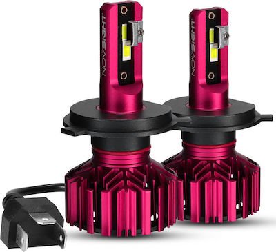 NovSight Λάμπες Αυτοκινήτου A500 N11S H4 LED 6000K Ψυχρό Λευκό 12-24V 30W 2τμχ