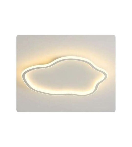 Μεταλλική Πλαφονιέρα Οροφής Σύννεφο 50x46cm 43W 3040LM 220V με Ενσωματωμένα LED σε 3000K Universo