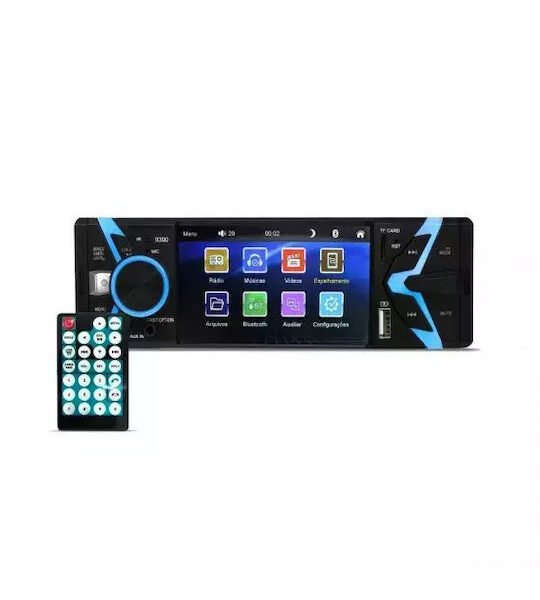 PerVoi Ηχοσύστημα Αυτοκινήτου 1DIN (Bluetooth/USB) με Οθόνη Αφής 4" CTC-4015