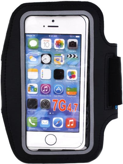 MEGAP Θήκη Smartphone 4.7″ Μπράτσου για Αθλήματα OEM – Μαύρο