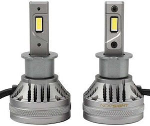 Φώτα Πορείας LED 120W 6500K H3 Λευκού Φωτισμού NovSight A500-N37-H3