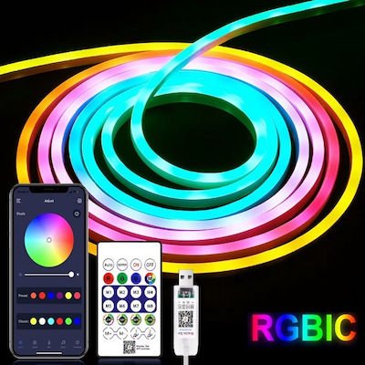 Rixme Ταινία LED 5V με Τηλεχειριστήριο RZ-171