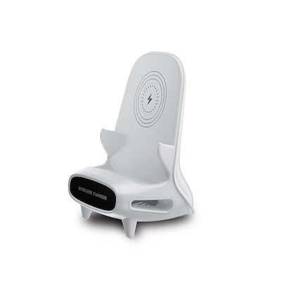 Andowl Ασύρματος Φορτιστής (Qi Pad) 7.5W Λευκός (XFM111)