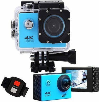 Action Camera HD (720p) Υποβρύχια (με Θήκη) με WiFi Μπλε 710800.BLUE