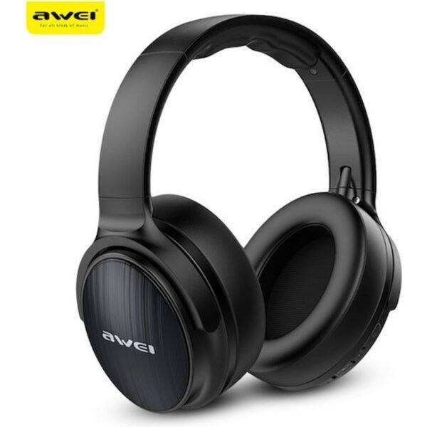 Awei A780BL Ασύρματα / Ενσύρματα Over Ear Ακουστικά με Ραδιόφωνο με 15 ώρες Λειτουργίας Μαύρα