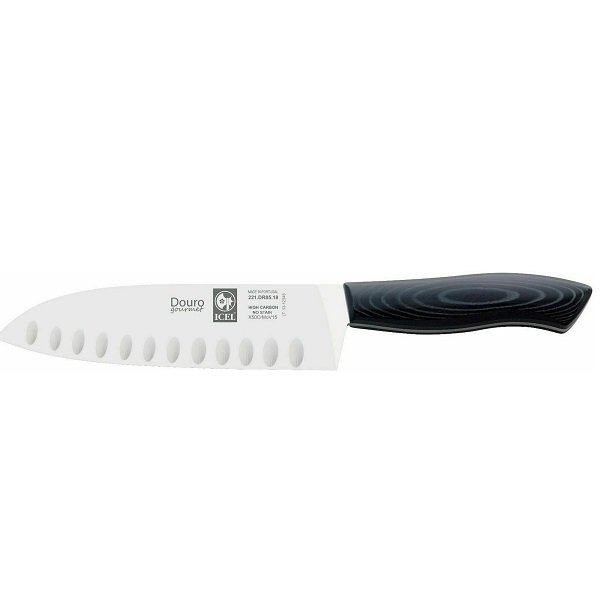 Icel Douro Gourmet Μαχαίρι Santoku από Ανοξείδωτο Ατσάλι 18cm 221.DR85.18
