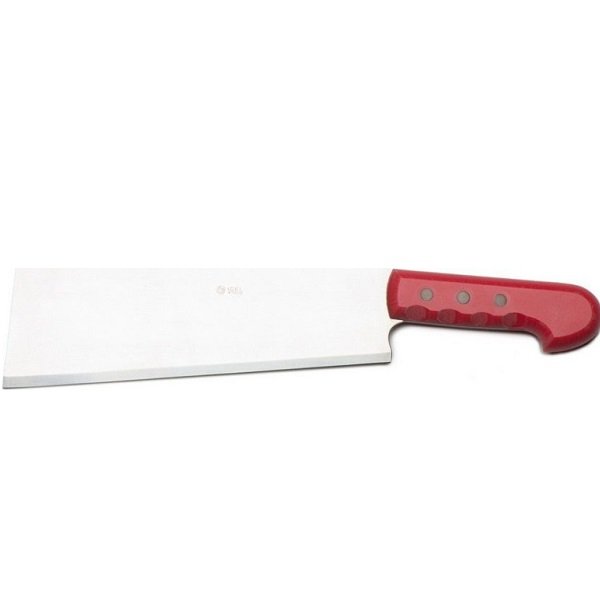 Icel ICEL μπαλτάς (μισοτσάτηρο) Ανοξείδωτο 30cm Κόκκινη Λαβή Icel 394.4116.30