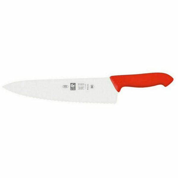 Icel Μαχαίρι Chef με δόντια από Ανοξείδωτο Ατσάλι 25cm 284.HR60.25