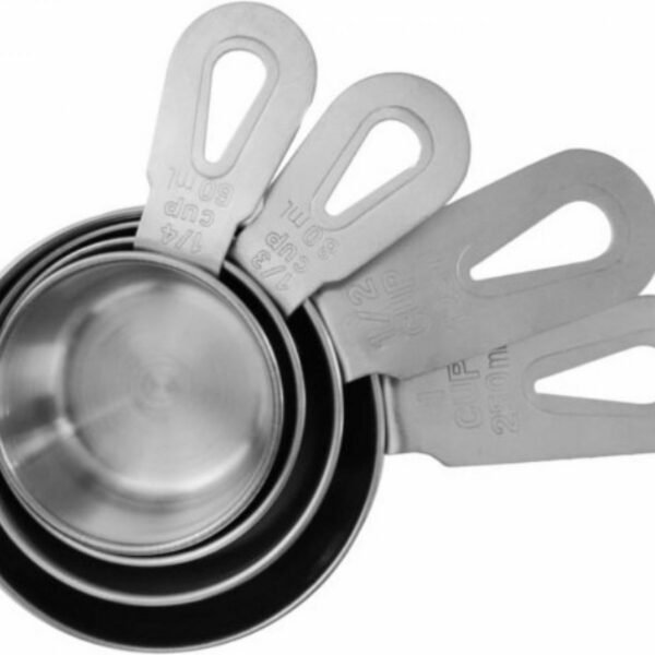 Berkis Μεζούρες κούπες ΙΝΟΧ 60ml/80ml/125ml/250ml (36.10.0003)