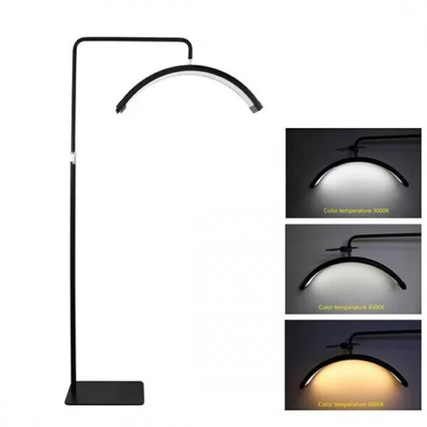 Επαγγελματική λάμπα Half Moon 3200K- 5600K HD-M6X 36W - LED Moon Light