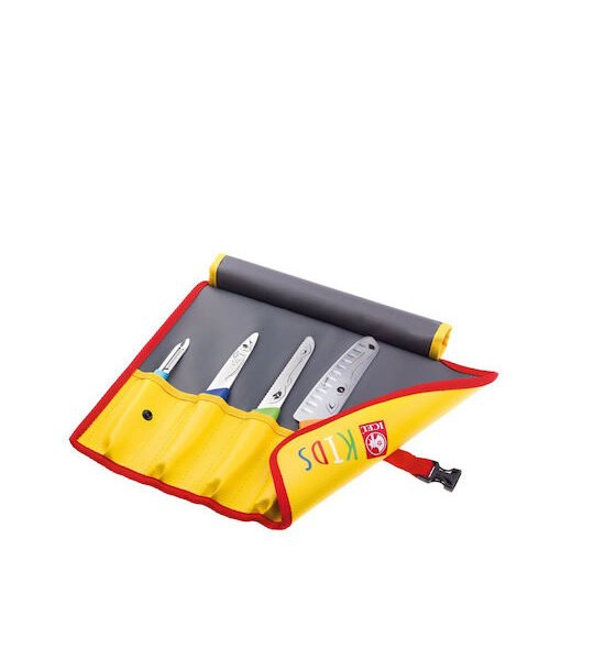 Icel Kids Σετ Μαχαίρια από Ανοξείδωτο Ατσάλι 44C.KIDS.04 4τμχ