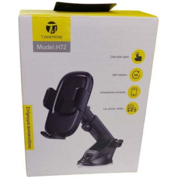 Takemore Car Phone Holder Smartphone Holder 360" Rotation H72