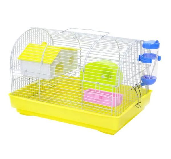 Κλουβί για Xάμστερ Κίτρινο 33x23x26cm Nobleza 803749-1 - Nobleza