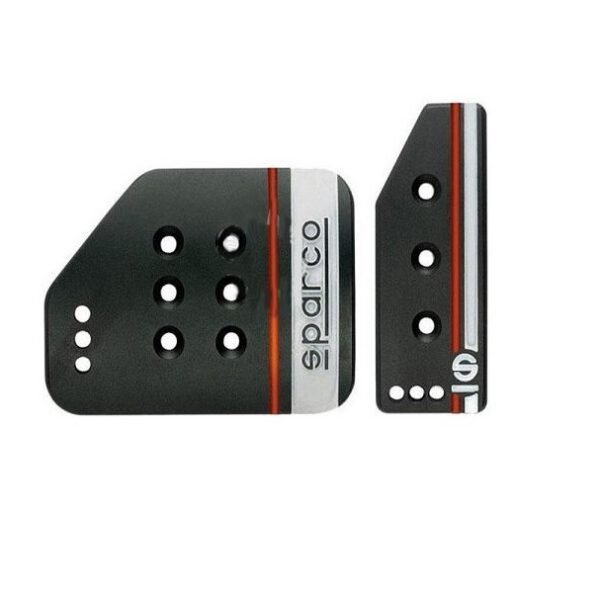 Πεταλίερα αυτοκινήτου 2 τμχ. SPARCO HW-0305B μαύρο χρώμα