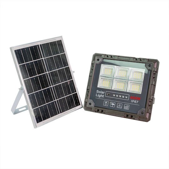 Ηλιακός Προβολέας Δρόμου 400W Λευκού Φωτισμού 6500K IP66 JORTAN XM400W 000.230.17565