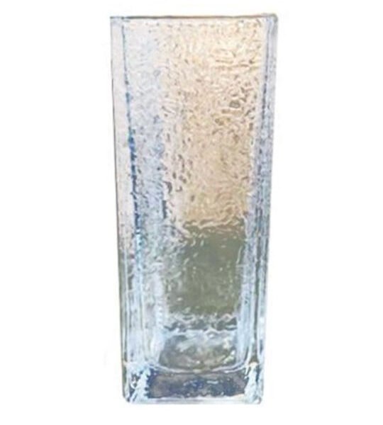 Mr.Elephant Διακοσμητικό Βάζο Γυάλινο SDS-21703 9.7x9.7x29.2cm