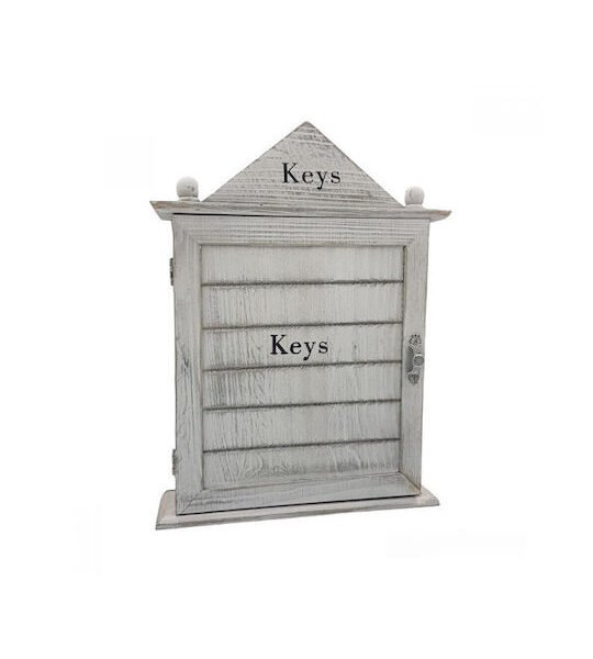 Κλειδοθήκη Τοίχου Ξύλινη KEYS 6 θέσεων SDS-1115 21x6x28cm
