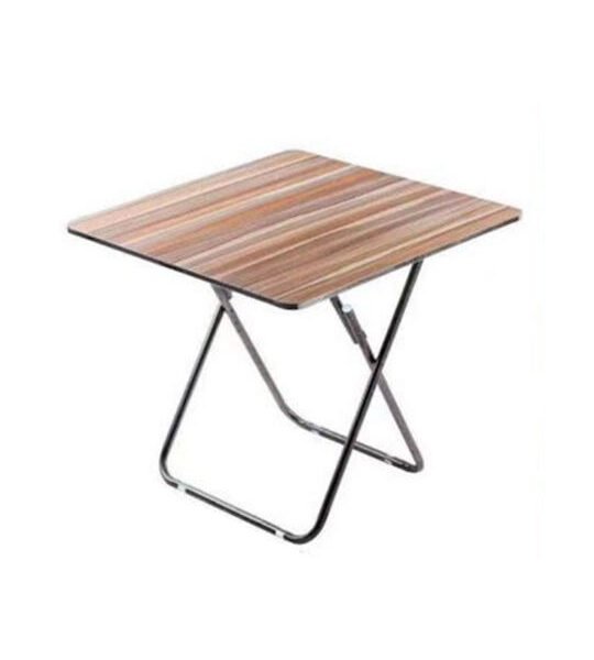 Τραπέζι για Μικρούς Εξωτερικούς Χώρους Πτυσσόμενο Αλουμινίου με Ξύλινη Επιφάνεια Πολύχρωμο 80x80x75εκ. SDS-21340-TS SZ