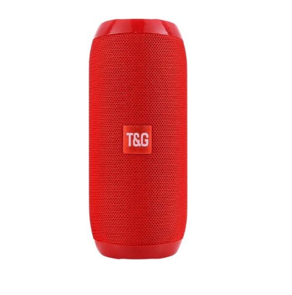 T&G TG-117 Ηχείο Bluetooth 5W με Ραδιόφωνο και Διάρκεια Μπαταρίας έως 4 ώρες Κόκκινο