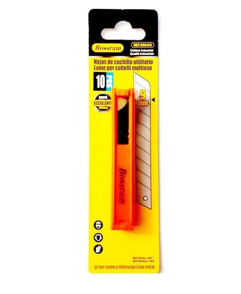 ΛΑΜΕΣ ΑΝΤΑΛΛΑΚΤΙΚΕΣ ΜΟΚΕΤΑΣ ΜΙΝΙ 9mm 10 ΤΕΜΑΧΙΩΝ Bossram 868495