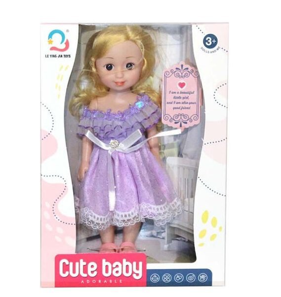 Kούκλα Cute Baby Adorable για 3+ Ετών SDS-20013 - OEM