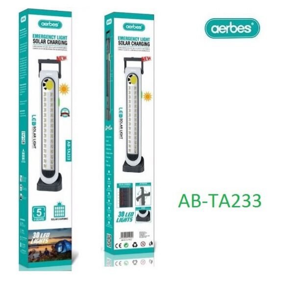 AB-TA233 Ηλιακό Φωτιστικό Δαπέδου με Φωτοκύτταρο