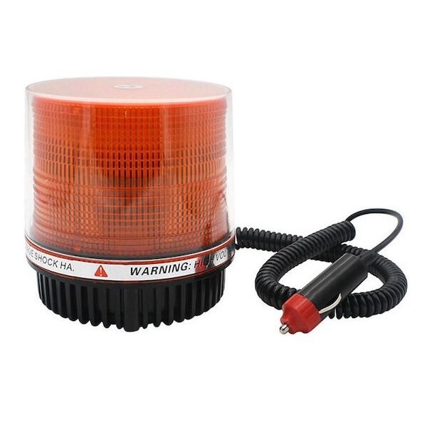 Μαγνητικός φάρος LED πορτοκαλί 12V HB-801F - ΟΕΜ 6818