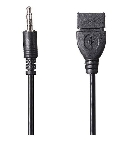 Μετατροπέας 3.5mm male σε USB-A female (7693)