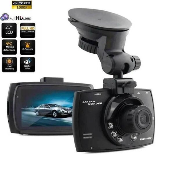 Καταγραφικό HD DVR κάμερα αυτοκινήτου με LCD 2,7'', ανίχνευση κίνησης & νυχτερινή λήψη Aerbes AB-C005