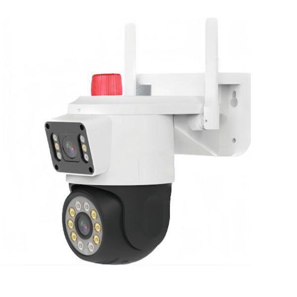 Διπλή κάμερα WiFi Jortan λευκό/μαύρο JT-9689QJ