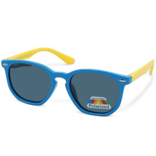 OPTOSQUAD Παιδικά Γυαλιά Ηλίου Polarized Οβάλ με Μπλε Κοκκάλινο Σκελετό και Μαύρο Φακό 60110261