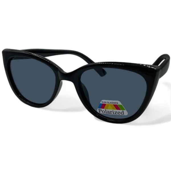 60110591 OPTOSQUAD Παιδικά Γυαλιά Ηλίου Polarized Οβάλ με Μαύρο Κοκκάλινο Σκελετό και Μαύρο Φακό 60110591