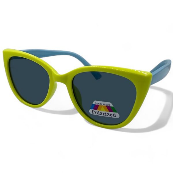 60110594 OPTOSQUAD Παιδικά Γυαλιά Ηλίου Polarized Οβάλ με Λαχανί Κοκκάλινο Σκελετό και Μαύρο Φακό 60110594