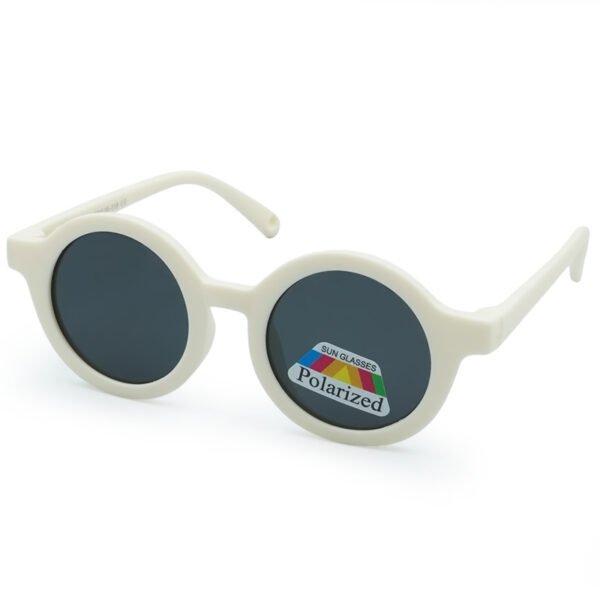 OPTOSQUAD Παιδικά Γυαλιά Ηλίου Polarized Στρογγυλό με Λευκό  Σκελετό και Μαύρο Φακό 60110734