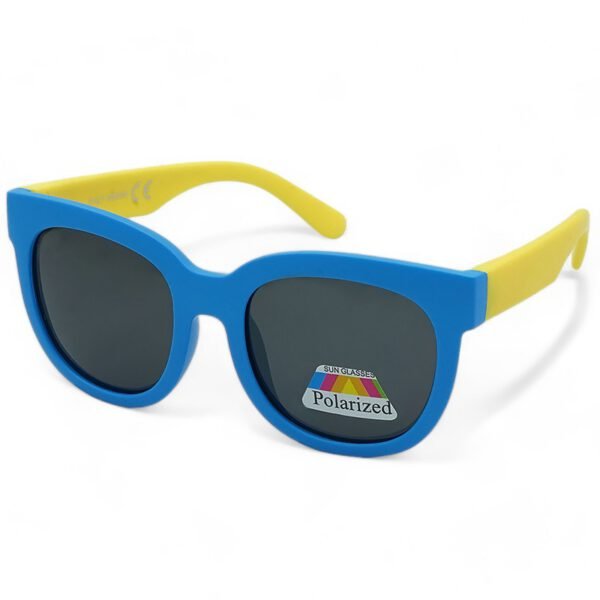 OPTOSQUAD Παιδικά Γυαλιά Ηλίου Polarized Οβάλ με Μπλε Κοκκάλινο Σκελετό και Μαύρο Φακό 6015051