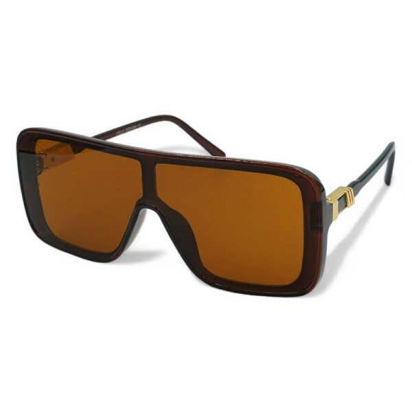 OPTOSQUAD Unisex Γυαλιά Ηλίου UV400 Τετράγωνο με Καφέ  Σκελετό και Καφέ Φακό 91411
