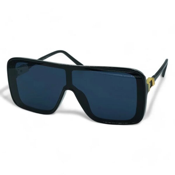 OPTOSQUAD Unisex Γυαλιά Ηλίου UV400 Τετράγωνο με Μαύρο  Σκελετό και Μαύρο Φακό 91414
