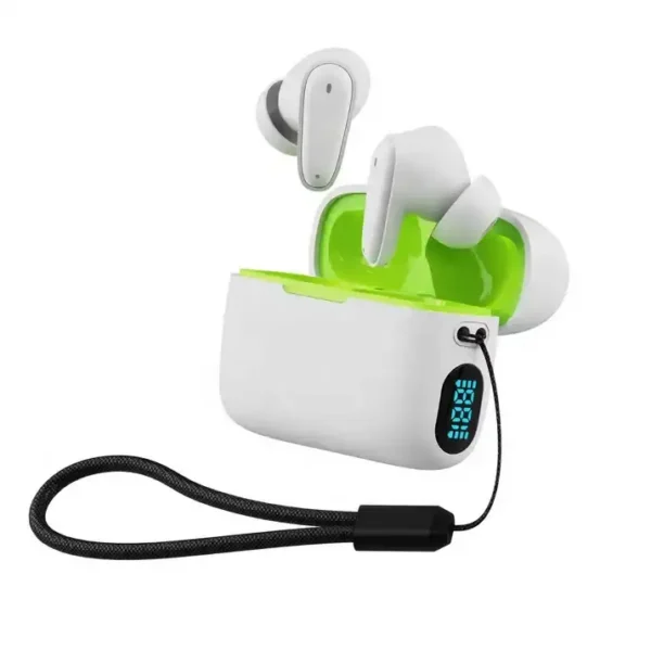 F09 in Ear Wireless TWS Earbuds with LED Power Display Ακουστικά BT Mini True Wireless Headphones TWS 5.3 Earphones Earbuds with Lanyard