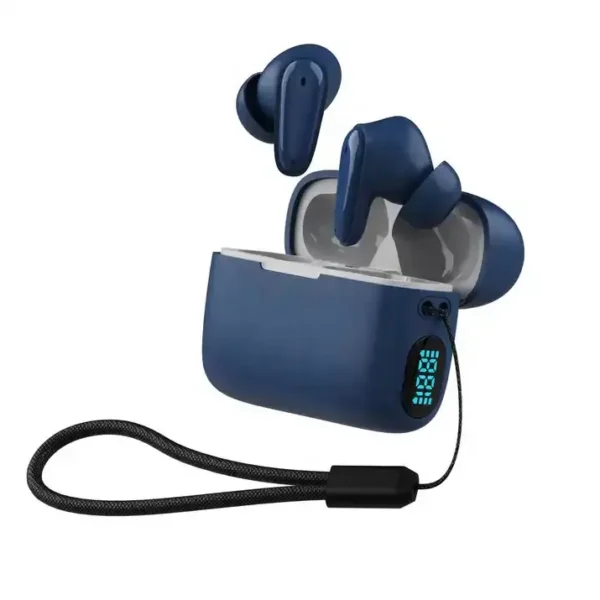 F09 in Ear Wireless TWS Earbuds with LED Power Display Ακουστικά BT Mini True Wireless Headphones TWS 5.3 Earphones Earbuds with Lanyard