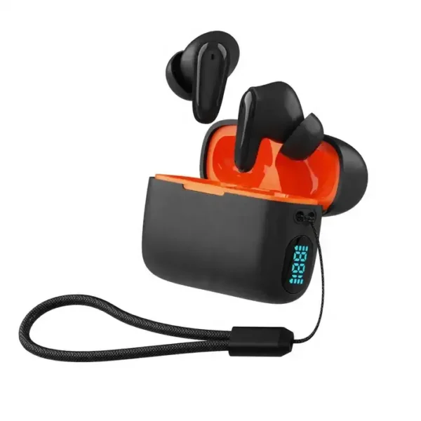 F09 in Ear Wireless TWS Earbuds with LED Power Display Ακουστικά BT Mini True Wireless Headphones TWS 5.3 Earphones Earbuds with Lanyard