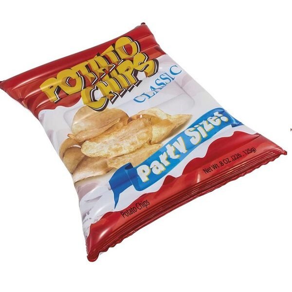 Intex Potato Chips Φουσκωτό Στρώμα Θαλάσσης 178cm 58776